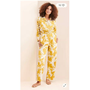 S/W/F Floral Boiler Jumpsuit $399 retail size med